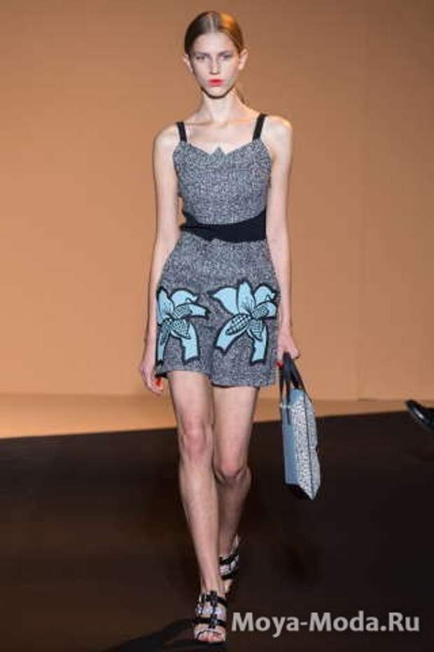 Модные сарафаны весна-лето 2015 Roland Mouret