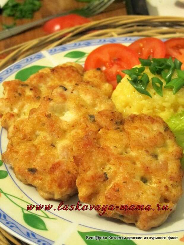 котлеты из куриного филе