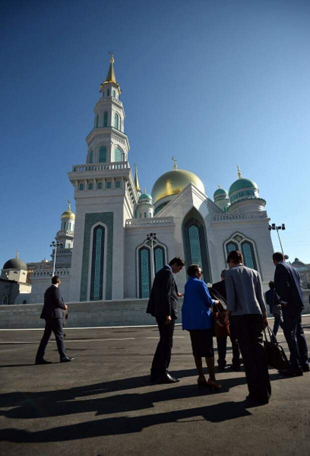 Открытия мечети в москве