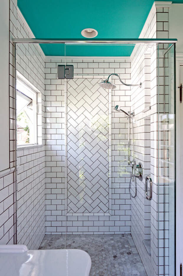 Транзисьон Ванная комната by Dave Fox Design Build Remodelers