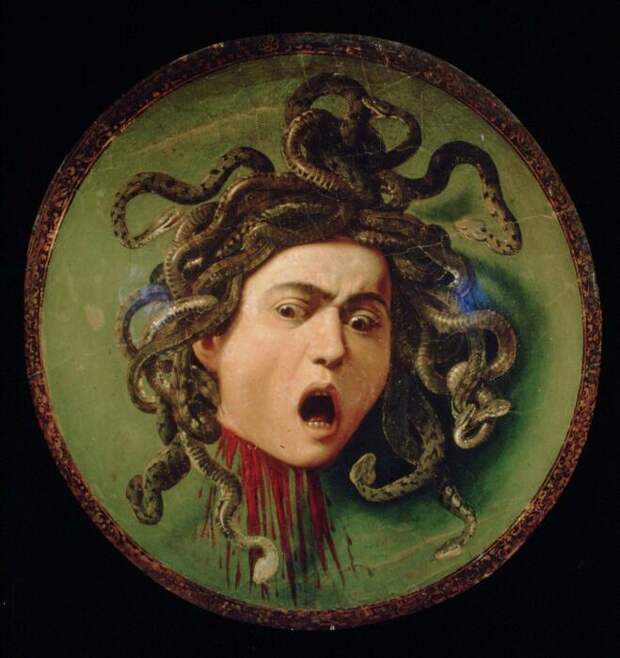 Медуза, картина итальянского художника Караваджо. \ Фото: estaeslahistoria.com.