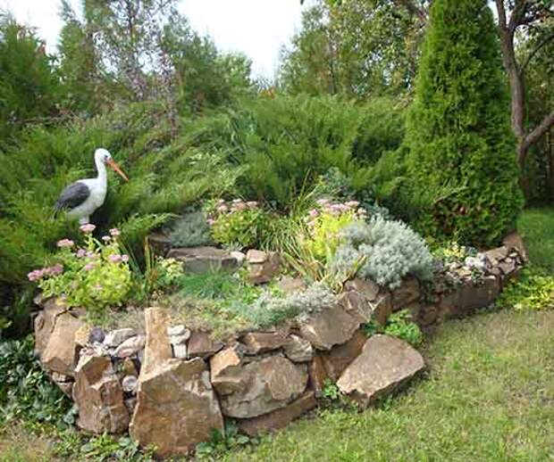 Альпийская горка.