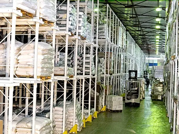 Монтаж складских стеллажей