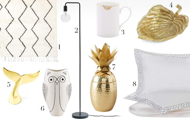 The_Fashion_Fraction_Interior_Inspiraton_Home_Design_Interieur_Decor_Gold_Black_White_Minimalism_Style_2