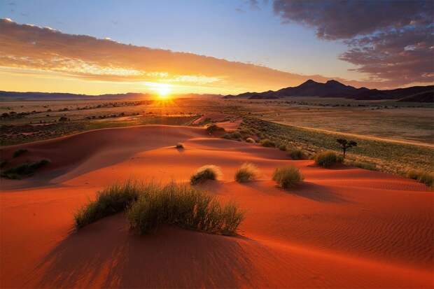 Namibia03 Фантастические пейзажи Намибии