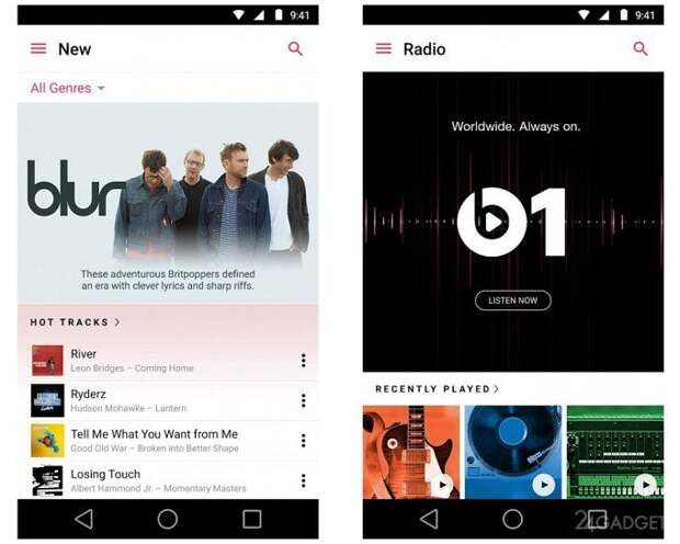 Запущен сервис Apple Music для Android-устройств (3 фото) Запущен сервис Apple Music для Android-устройств (3 фото)