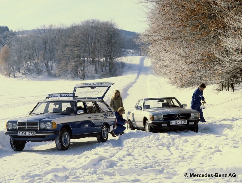 Mercedes-Benz S123: сарай, который смог