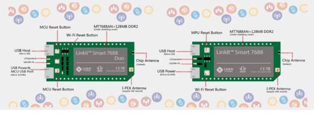 MediaTek LinkIt Smart 7688 и Duo