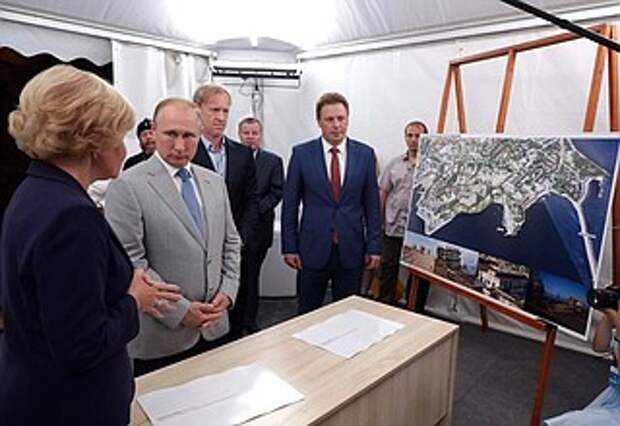 Президенту представлен проект музейного и театрально-образовательного комплексов в Севастополе