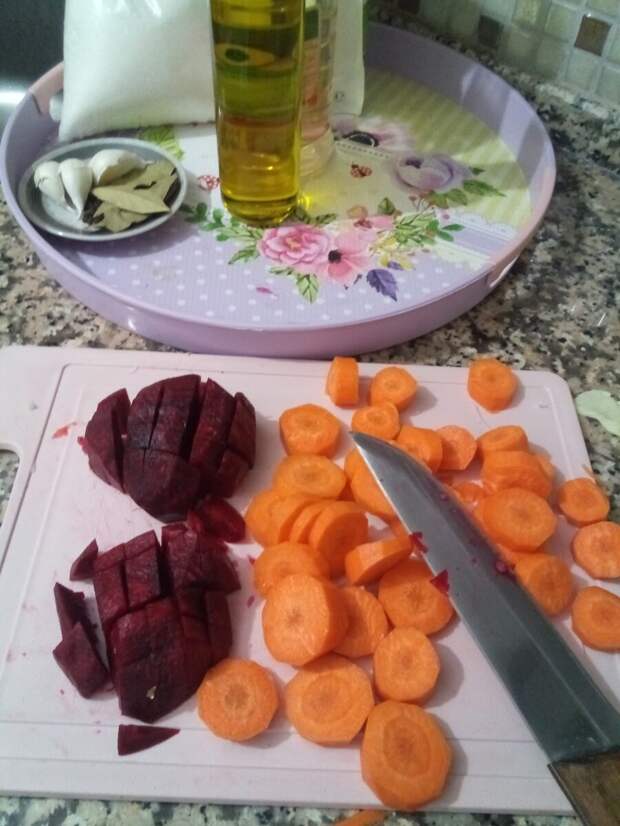 свекла и морковь для салата