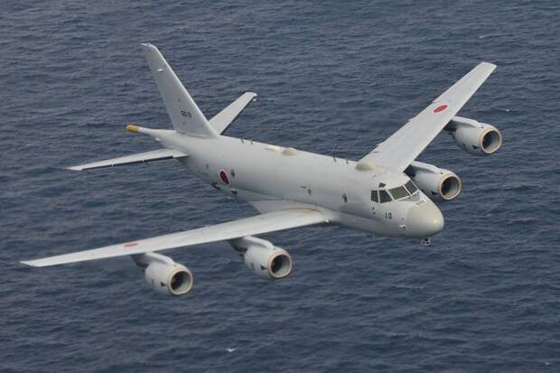 Современный противолодочный самолёт. Kawasaki P-1