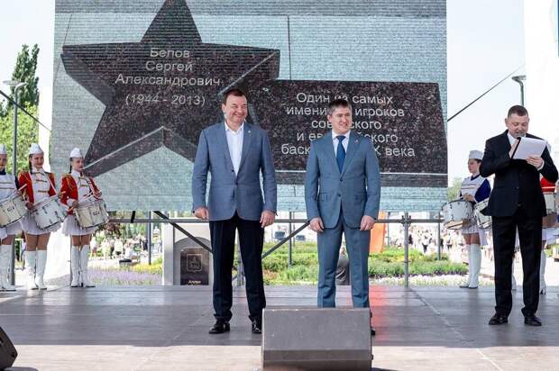 В Перми на Аллее Доблести и Славы была установлена памятная плита Сергея Белова