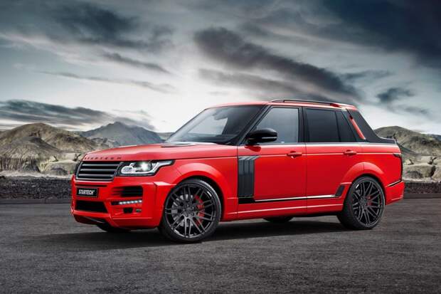Какой пикап получился из Range Rover Какой пикап получился из Range Rover Startec, range rover, авто, пикап, тюнинг