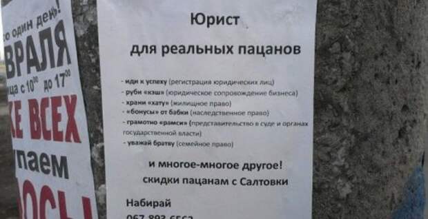 Смешные вывески, объявления и реклама (20 фото)