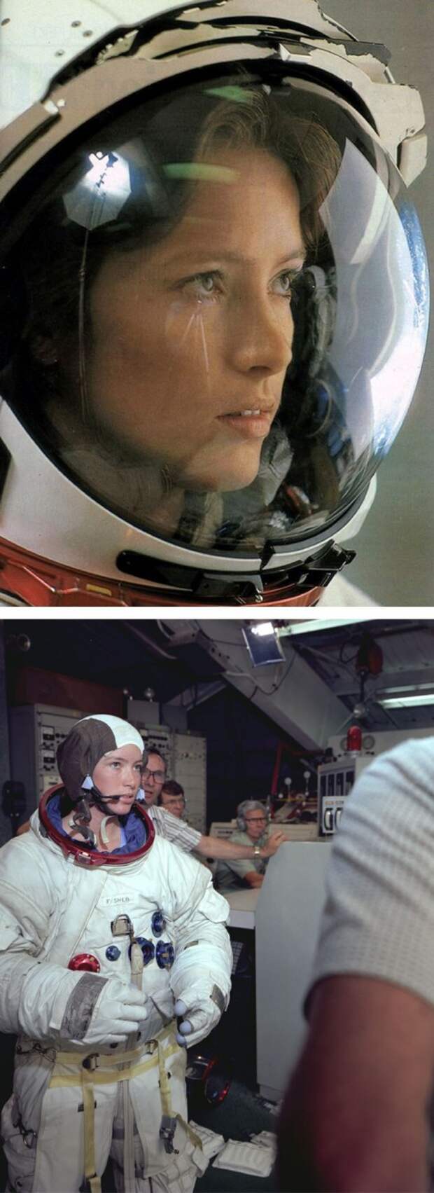 29. Астронавт НАСА Анна Ли Фишер стала первой матерью в космосе в 1984 году женщины, самые-самые, феминизм