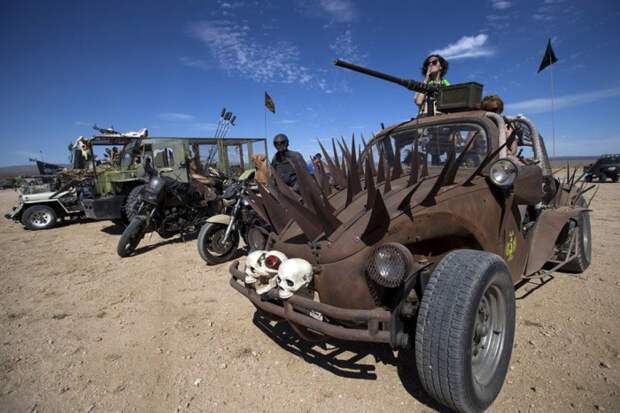 В США прошел постапокалиптический фестиваль Wasteland Weekend 2015 (26 фото)