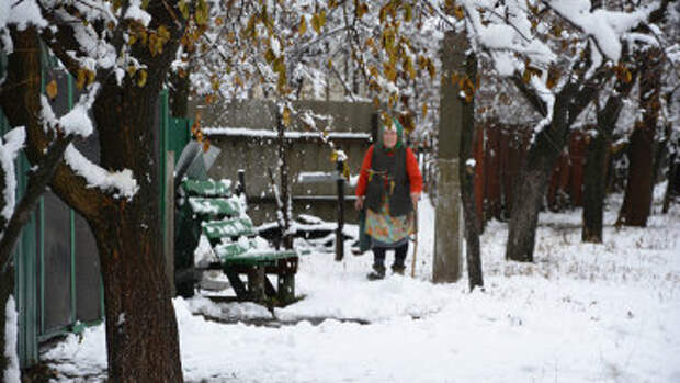 Поселок Донецкий ЛНР. Архивное фото