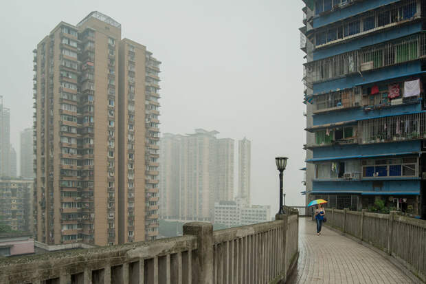 Чунцин - урбанистические джунгли в центре Китая