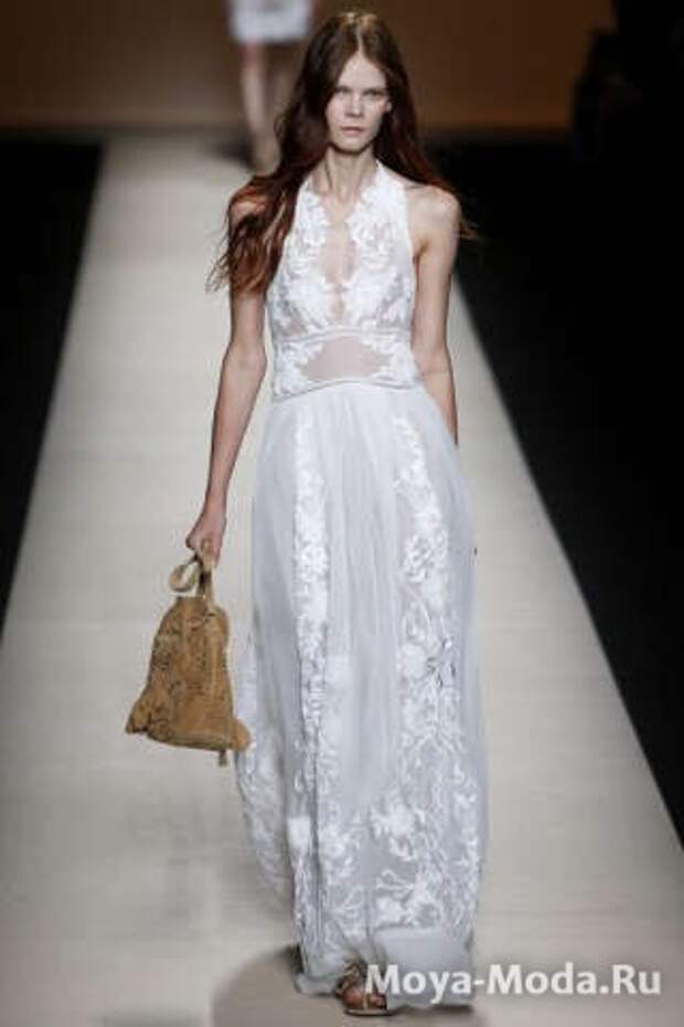 Модные сарафаны весна-лето 2015 Alberta Ferretti