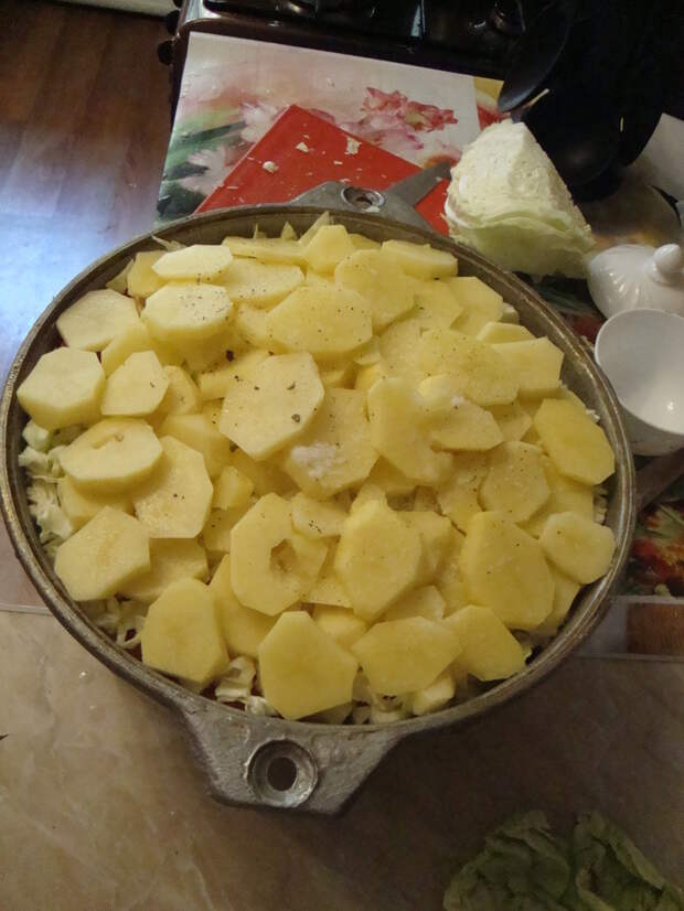 картофель еда, своими руками