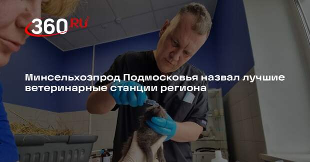 Минсельхозпрод Подмосковья назвал лучшие ветеринарные станции региона