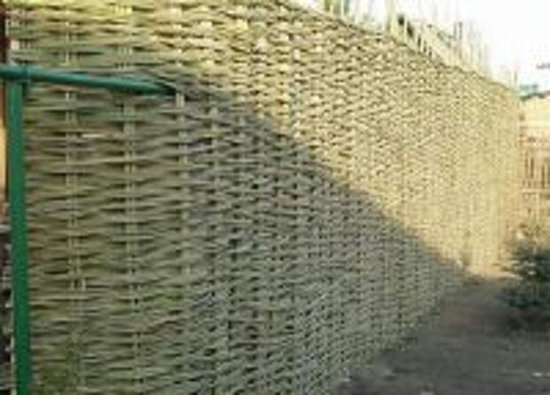 Плетеный забор3