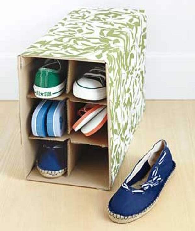 wine-box-into-shoe-rack