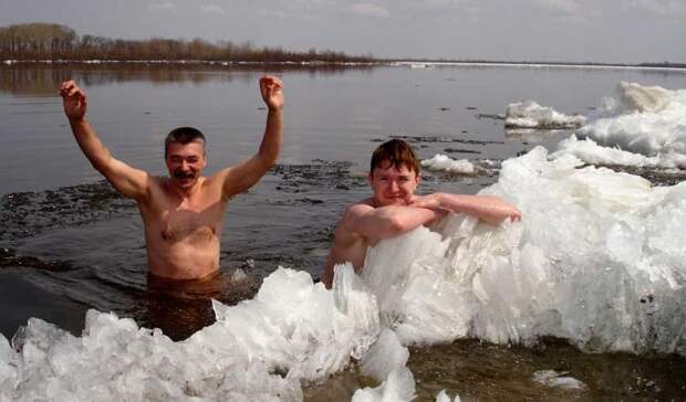 Как начать плавать в холодной воде