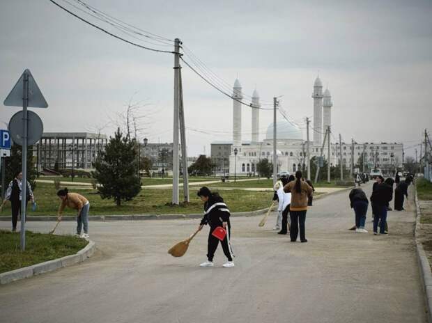В Адыгейске прошел субботник