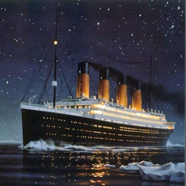 8. Существует версия, что основной причиной гибели «Титаника» стал эффект ледяного миража, скрывшего от наблюдающих реальные очертания айсберга, тем самым не позволив вовремя предупредить катастрофу.  интересно, кораблекрушение, титаник