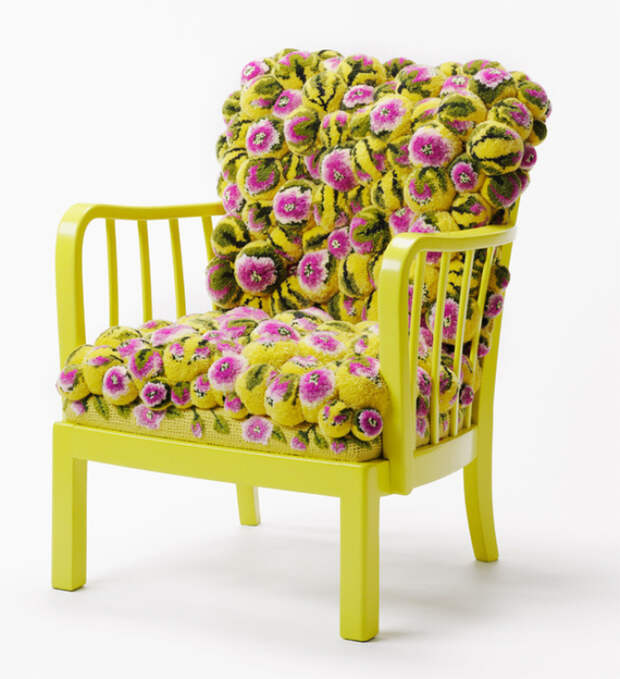 Декоративный коврик для стула