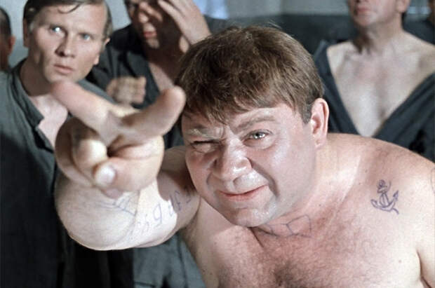 Кадр из фильма «Джентльмены удачи», 1971 год