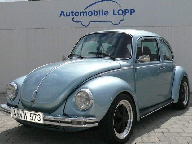 Volkswagen Beetle с сердечком от спортивной машины (14 фото)
