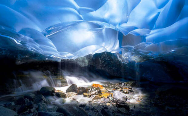 Ледниковая пещера Менденхол, США