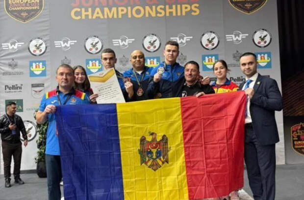 Молдавские тяжелоатлеты стали призёрами юниорского чемпионата Европы