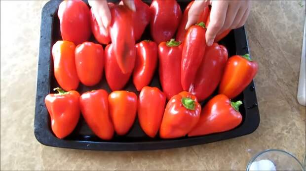 Ела бы каждый день - настолько это вкусно! Баклажаны с перцем в маринаде Еда, Заготовки, Вкусно, Готовка, Рецепт, Видео рецепт, Длиннопост, Другая кухня, Деликатес, Видео