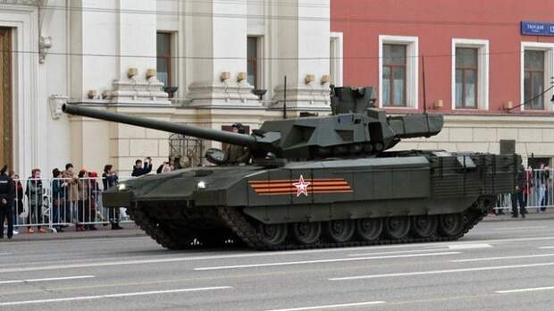 Танк-невидимка: как «Армата» cпрячется на поле боя