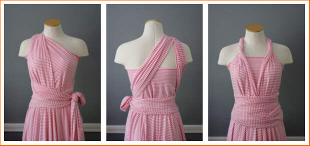 2 самых простых мастер-класса по шитью платья трансформер своими руками!