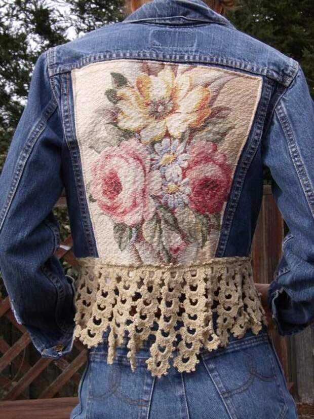 Upcycled Vintage Denim Jean Jacket