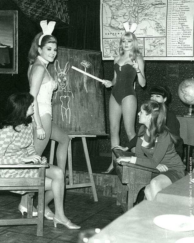 Тренинги Playboy для перспективных Playboy Bunnies. 1965 20 век, история, фотографии
