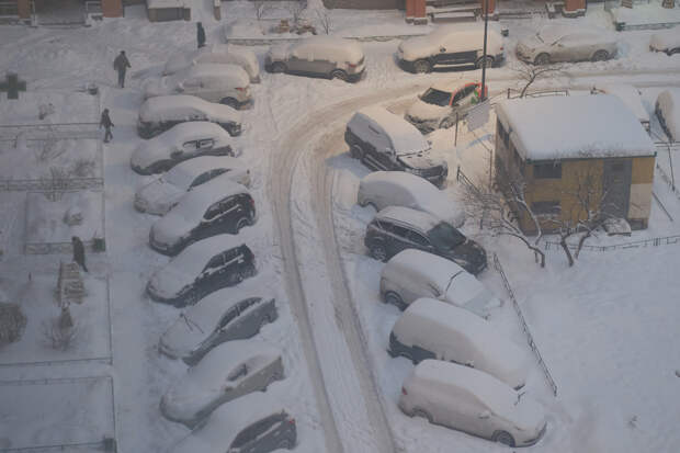 Москвичи нашли способ заработать на снегопадах