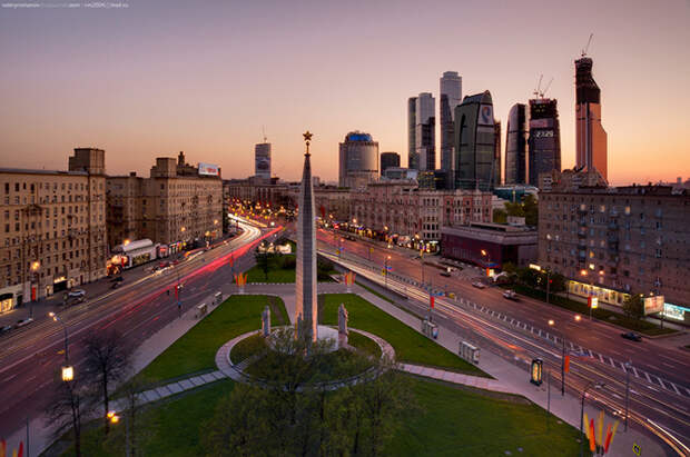 Москва c крыш