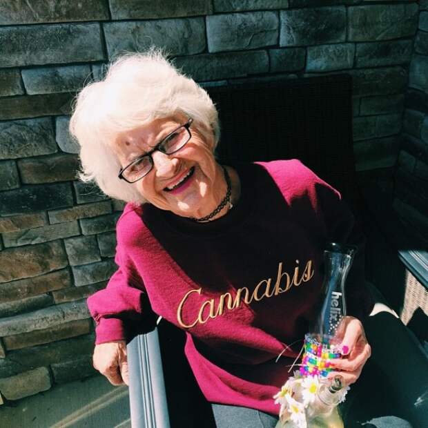 Instagram 86-летней бабушки Instagram, бабушка, звезда