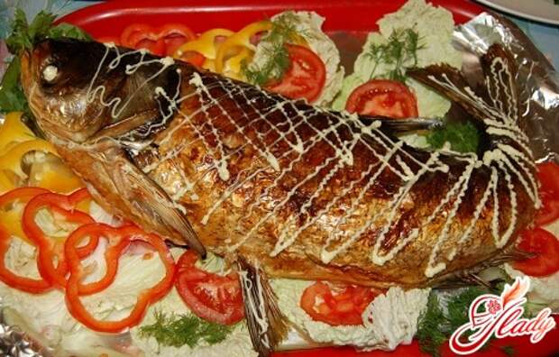 рыба фаршированная