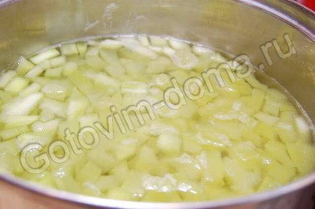 Цукаты из арбузных корок