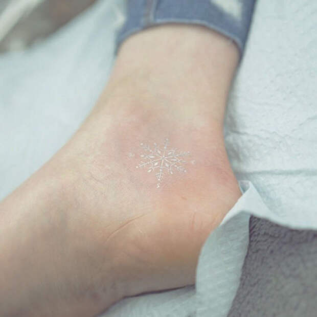 Tiny Foot Tattoo