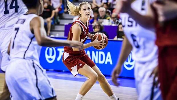 Дарья КУРИЛЬЧУК (№10). Фото FIBA