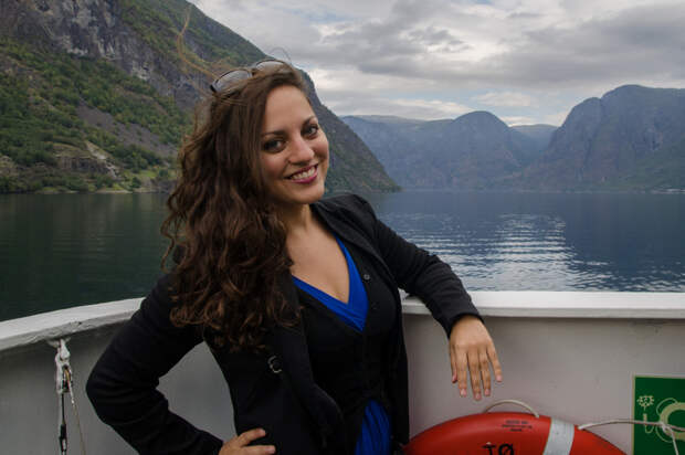 Kate at Norway Fjords