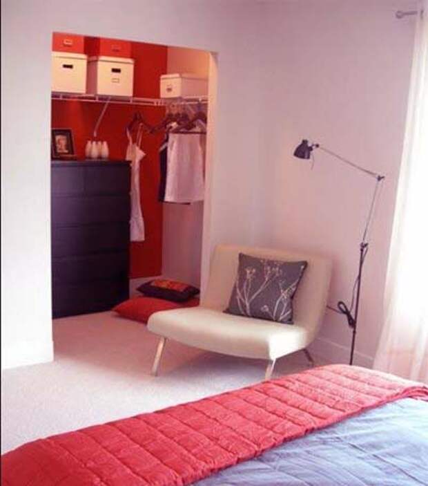 Маленькая гардеробная комната размеры примеры фото