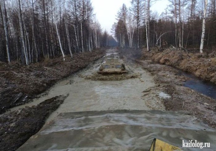 Суровые русские дороги (50 фото)